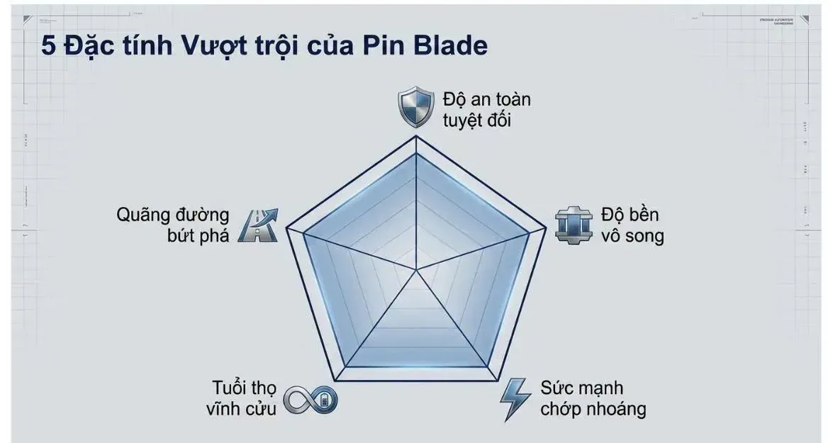 Thử nghiệm đinh đâm xuyên: Pin Blade BYD không khói, không bốc cháy và không phát nổ